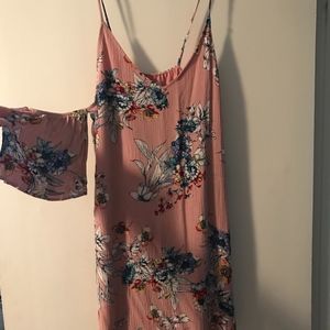 Pink Floral Dress